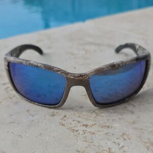 Costa Men's Blue Lens Camouflage Sunglasses